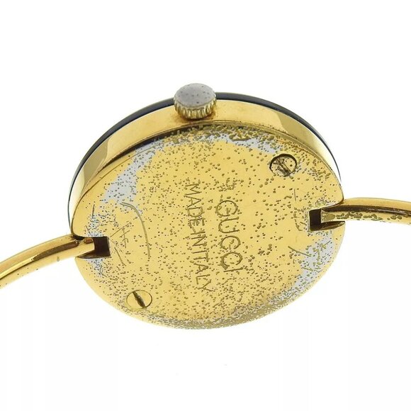 GUCCI Change bezel Watches WhiteDial Plated Gold Quartz Analog display Women - Picture 12 of 15